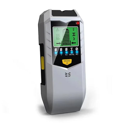 Silvery Color Electronic 5-in-1 Wall Detector with LCD – Accurate Search