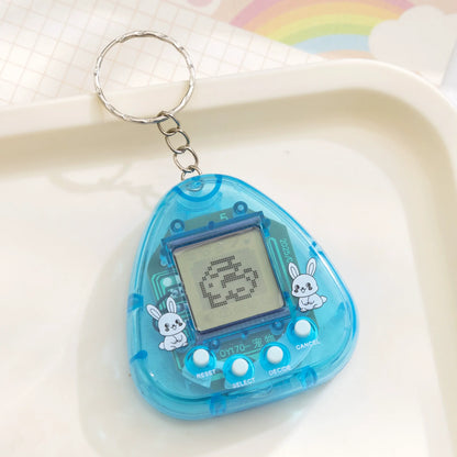 11 Color Virtual Pet Game Console – 168 Pets, Keychain Size