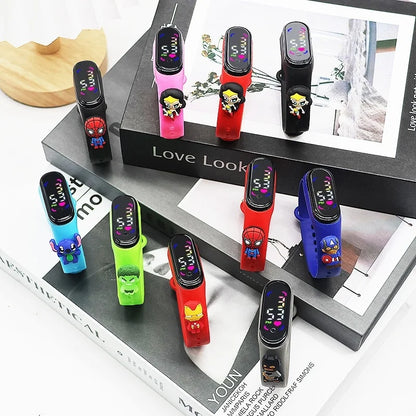 Children's Digital Watch – Color Screen Cartoon Design