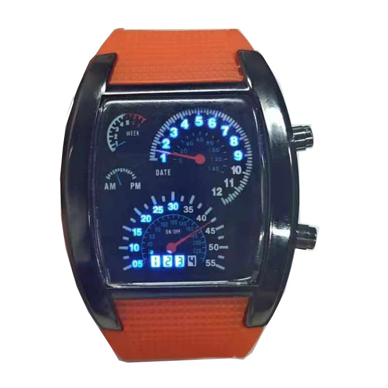 07 Color Digital LED Fashion Watch – Unisex & Customizable