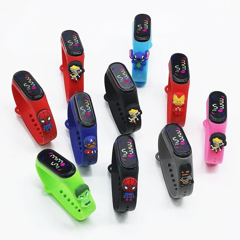 Children's Digital Watch – Color Screen Cartoon Design