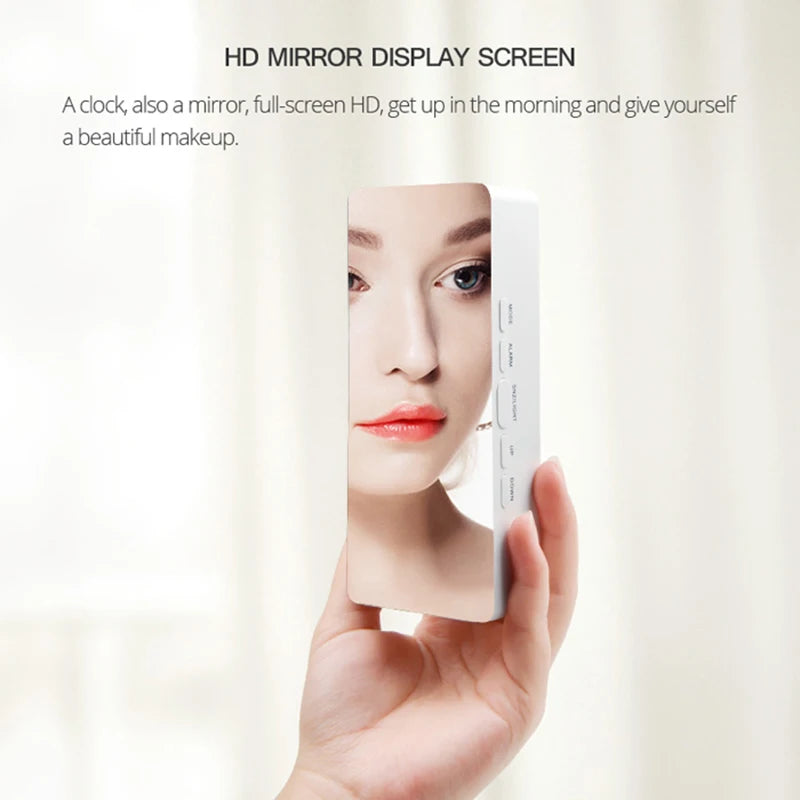 Digital LED Alarm Clock – Temperature & Brightness Control