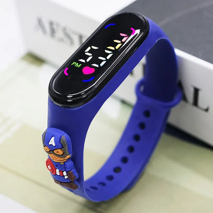 Children's Digital Watch – Color Screen Cartoon Design