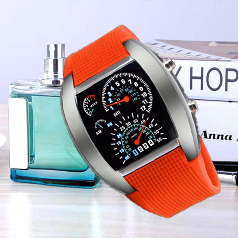 Digital LED Fashion Watch – Unisex & Customizable