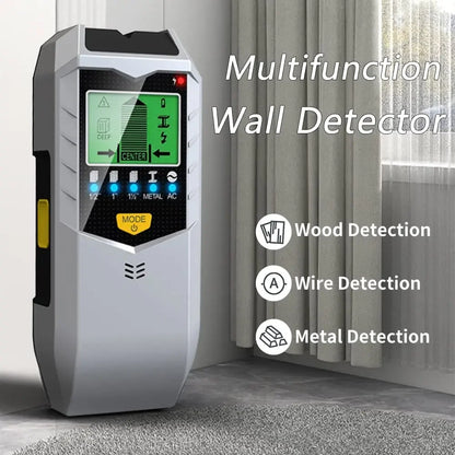 Electronic 5-in-1 Wall Detector with LCD – Accurate Search