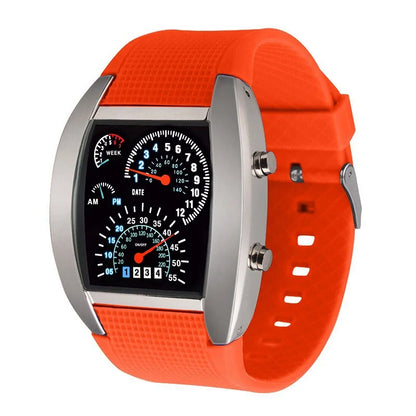 03 Color Digital LED Fashion Watch – Unisex & Customizable