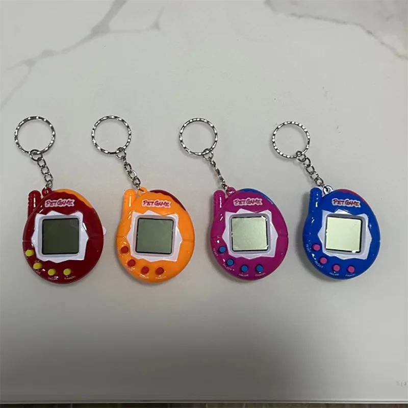Virtual Pet Game Console – 168 Pets, Keychain Size